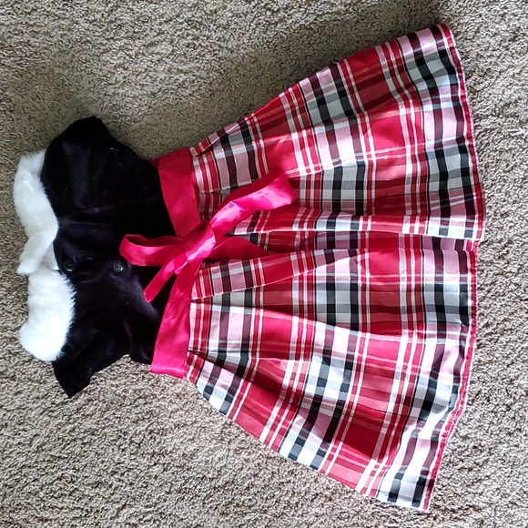 Plaid Holiday Dress - Picture 5 of 6